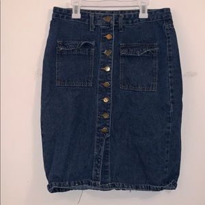 Denim skirt